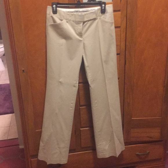 Light cream Express Editor dress pants - Picture 1 of 3
